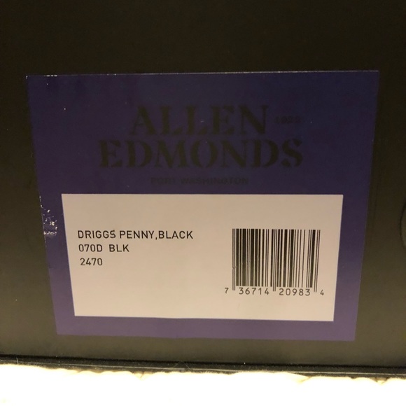 Allen Edmonds Penny Loafers Driggs. New in box. - Picture 6 of 6